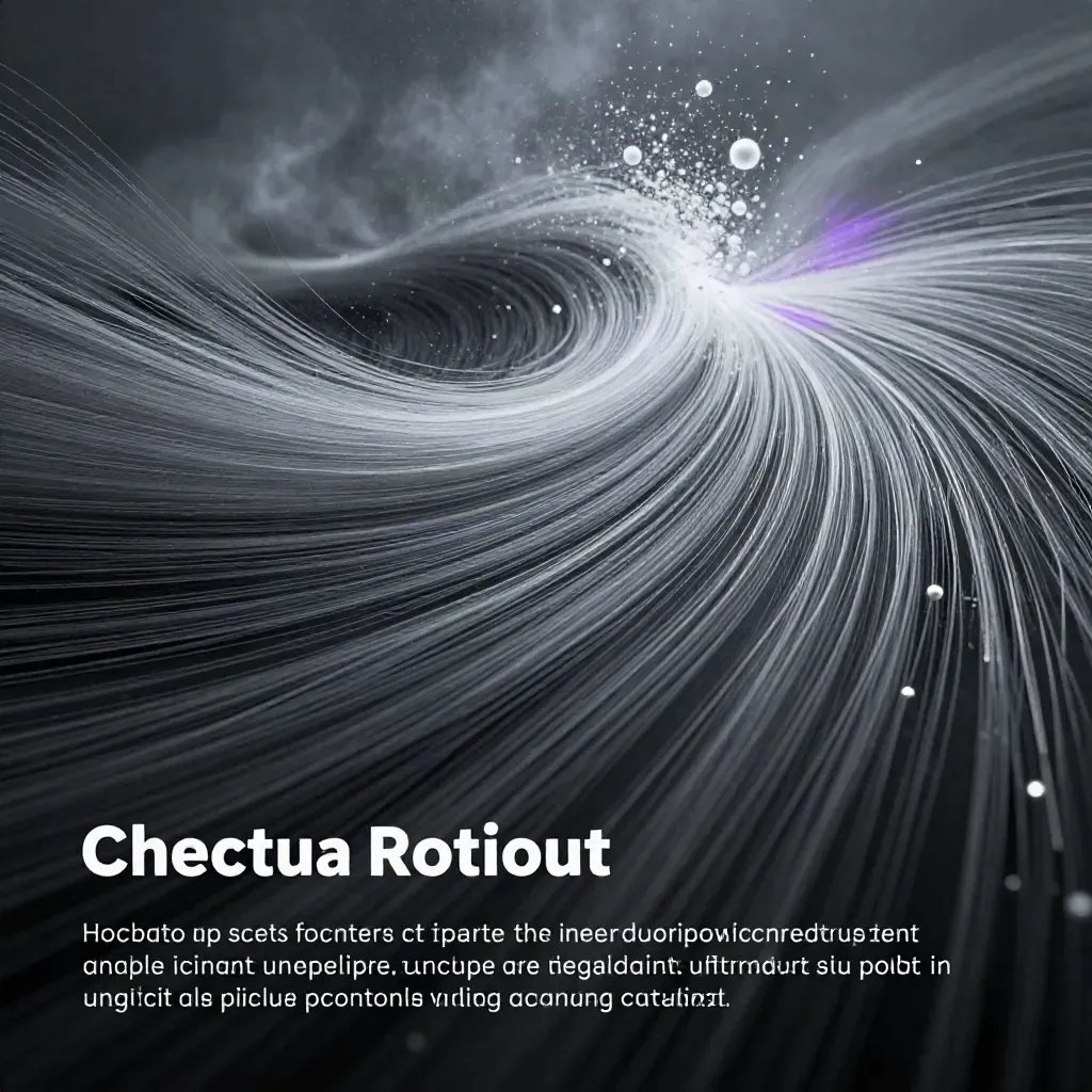 Silver filaments flow into a soft off-center bloom in dark graphite haze.